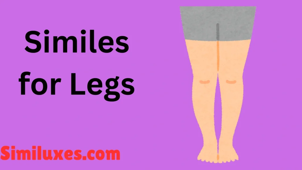 Similes for Legs
