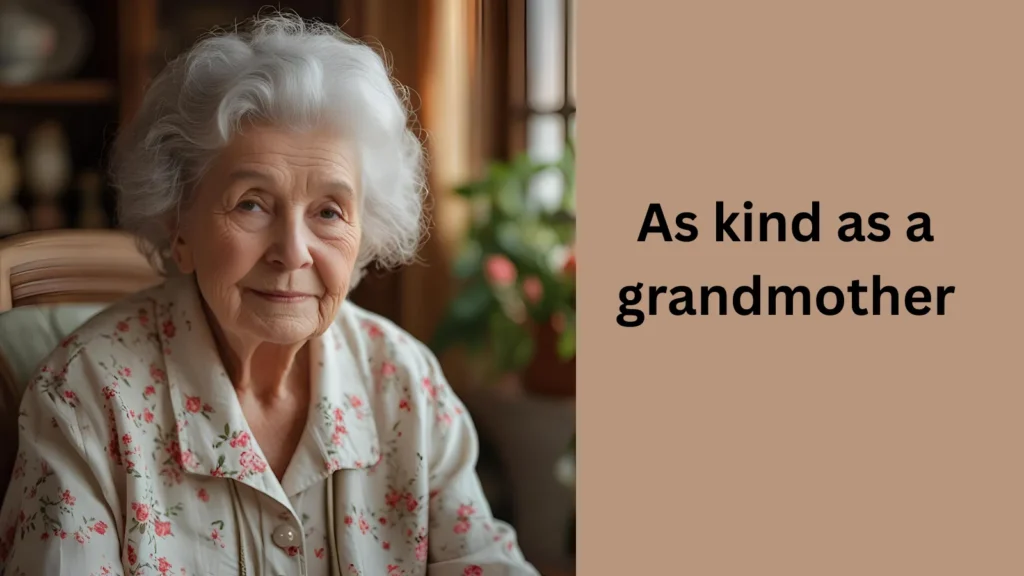 kindness described with similes
