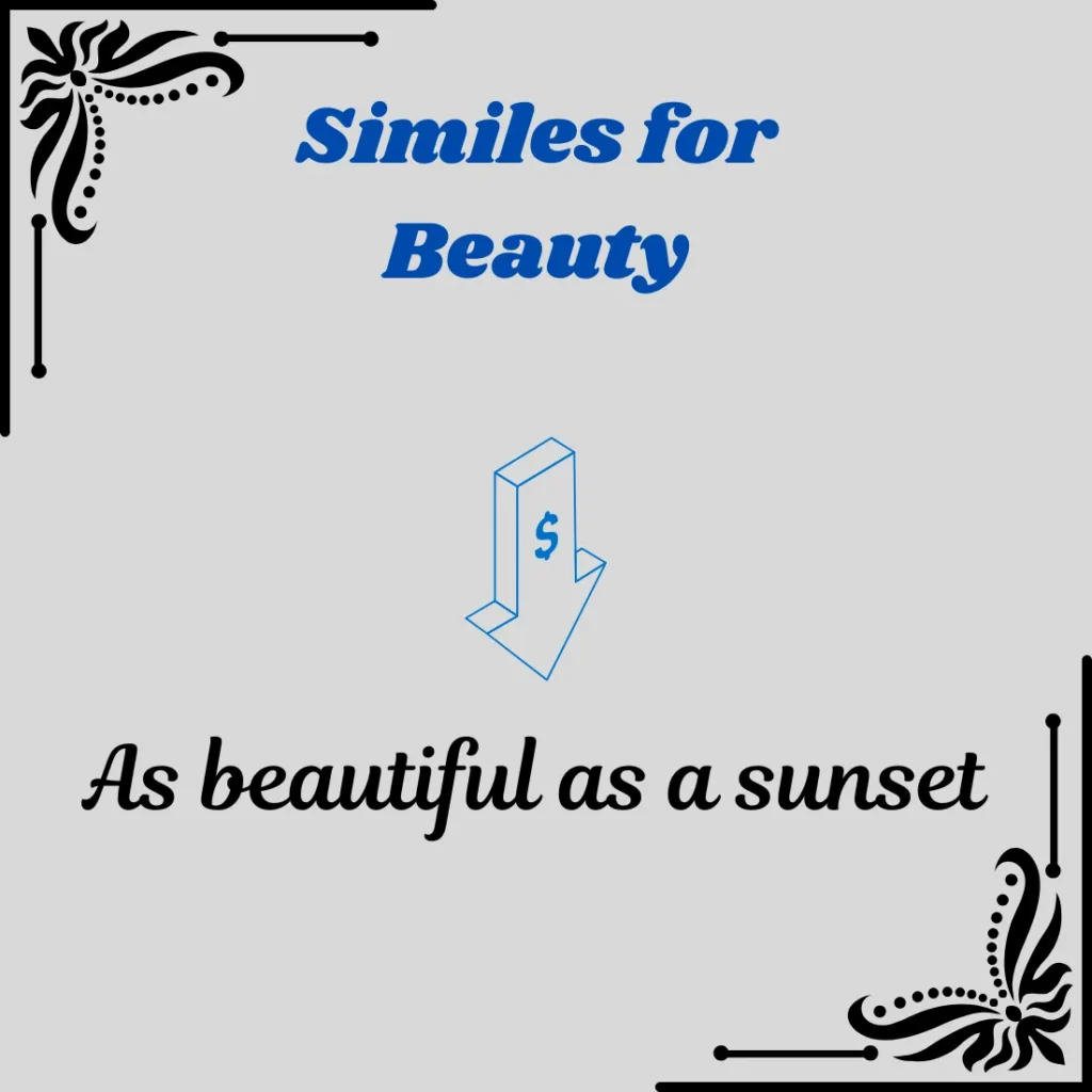 Similes for Beauty