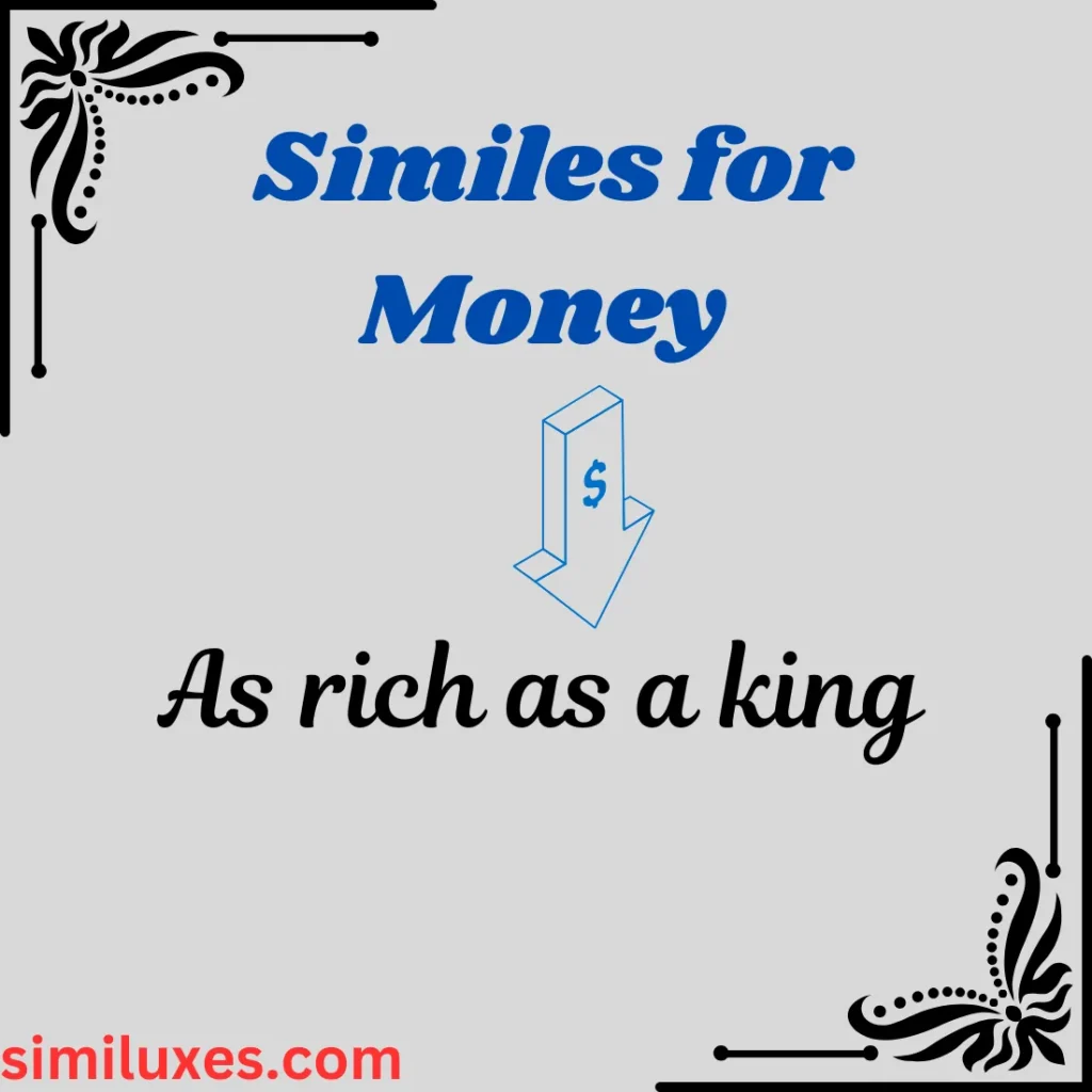 Similes for Money