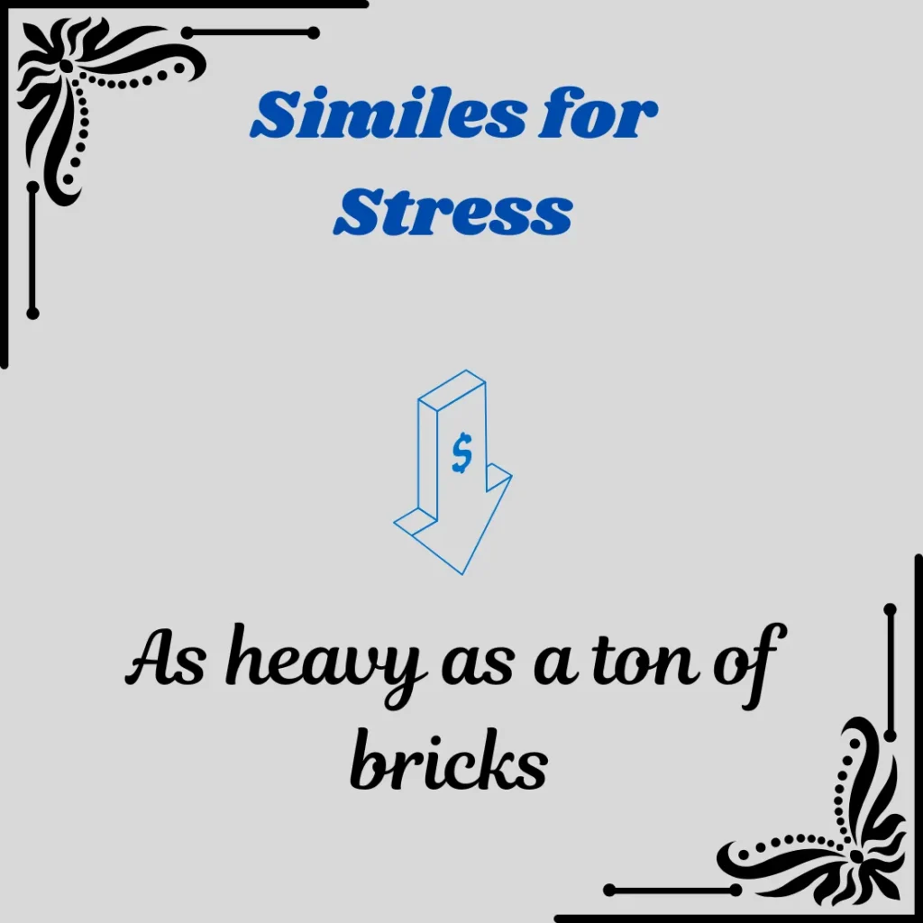 Similes for Stress