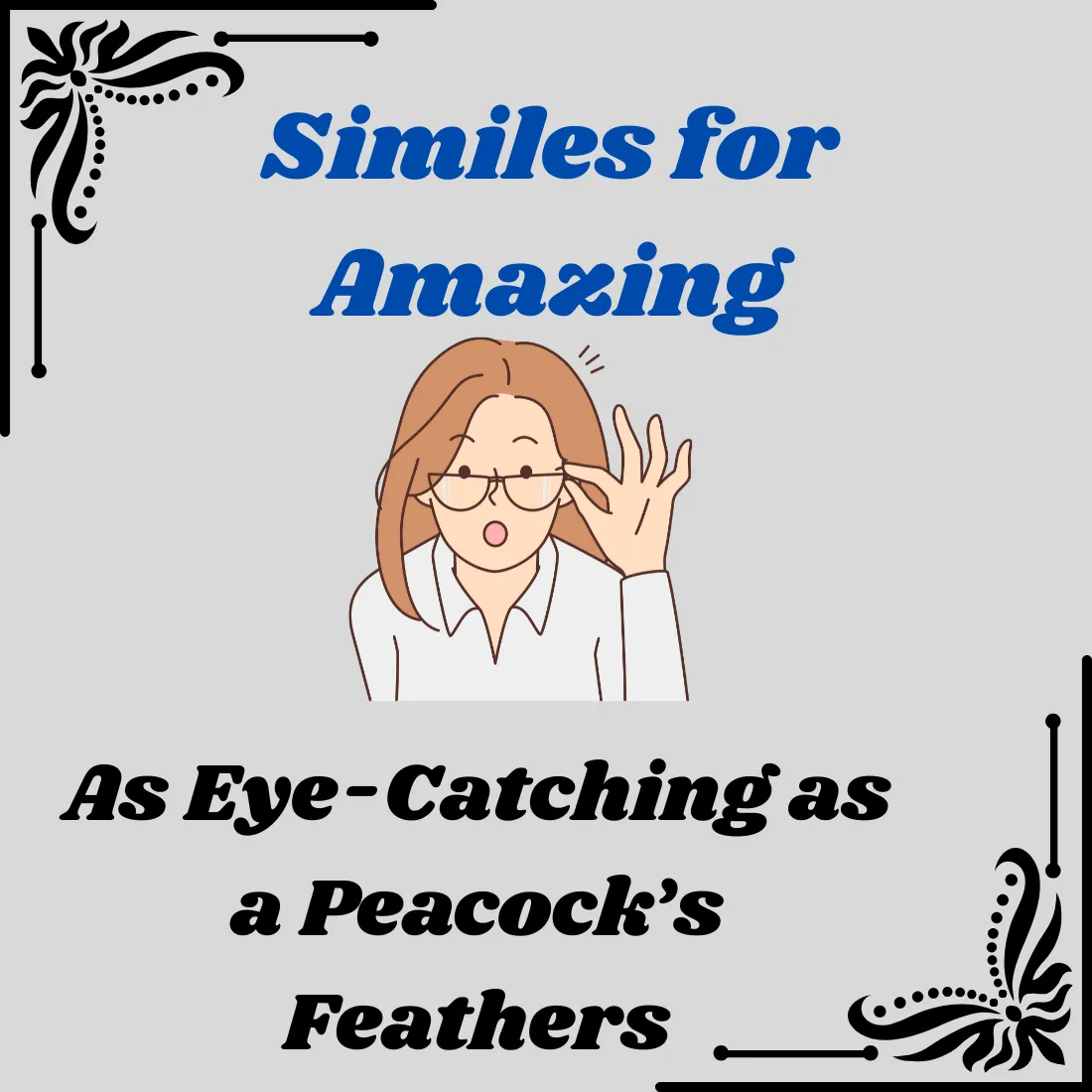 Similes for Amazing