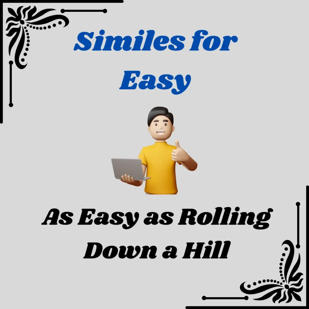 Similes for Easy