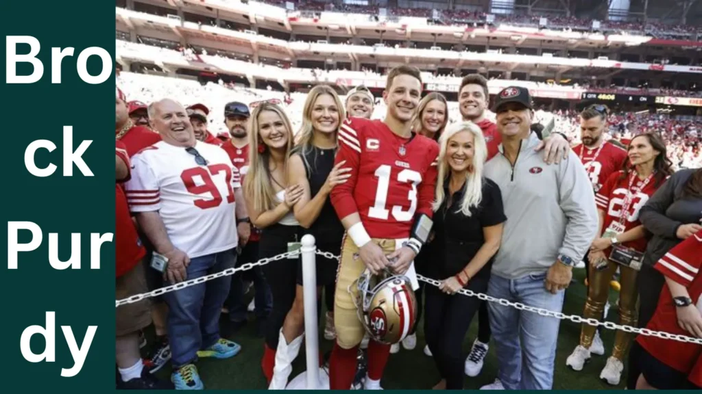 NFL partner Jenna Purdy with Brock Purdy