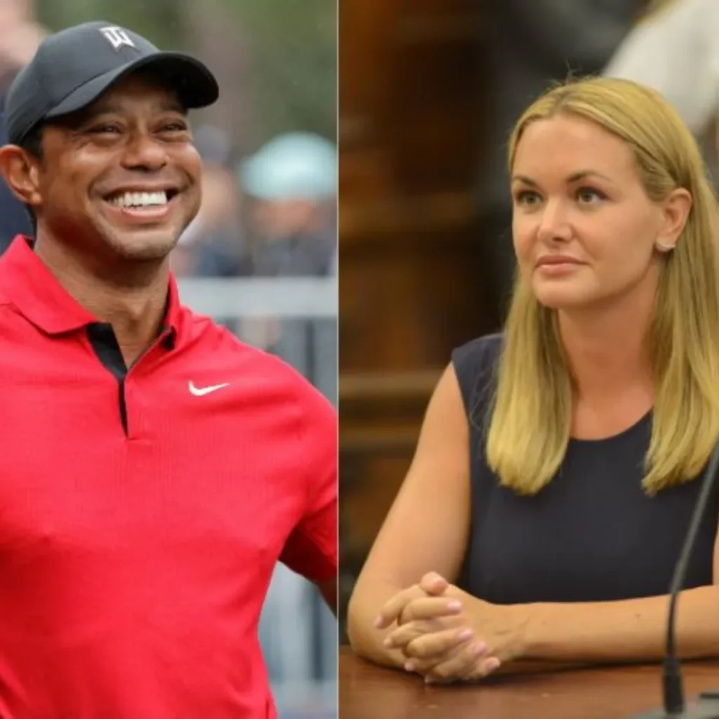 Tiger Woods and Vanessa Trump