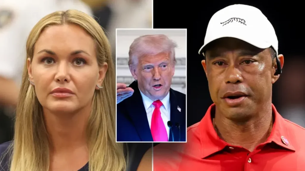 Vanessa Trump and Tiger Woods