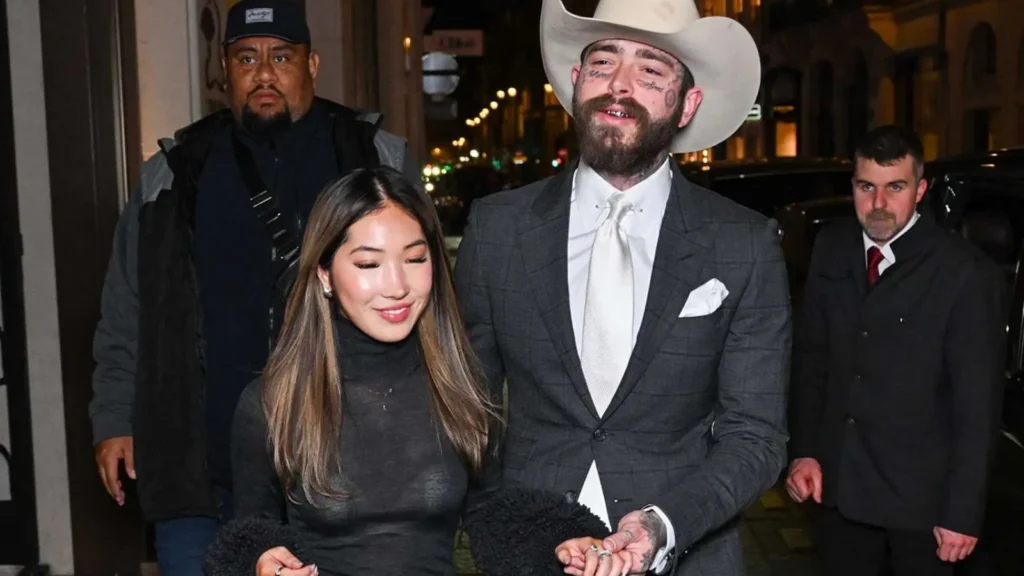 Post Malone and Christy Lee