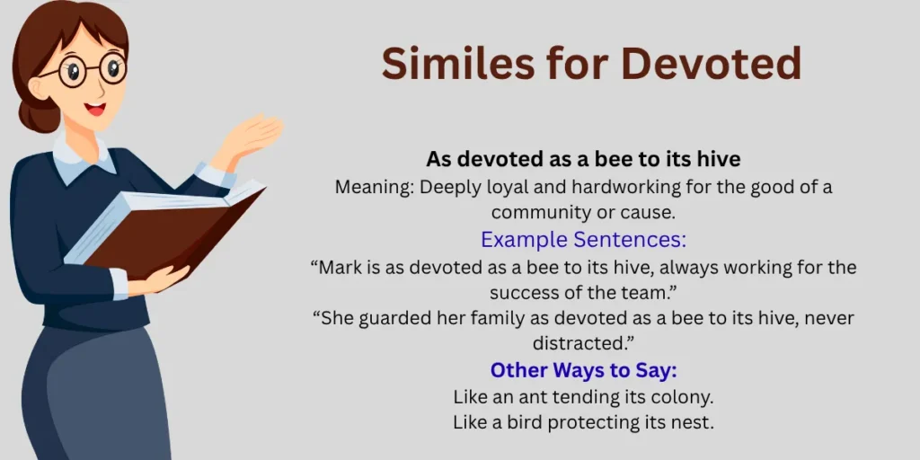 Similes for Devoted