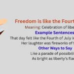 Similes for Describing Freedom