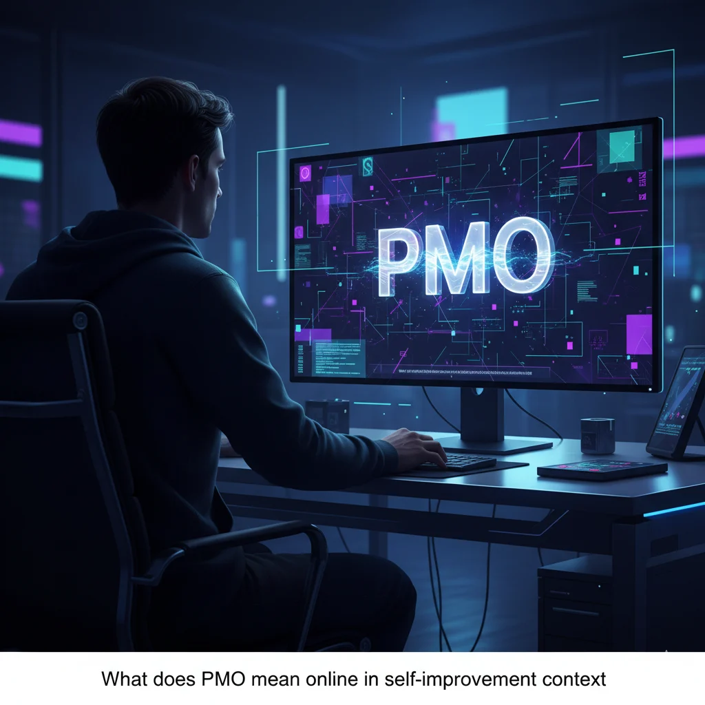 PMO Meaning Slang