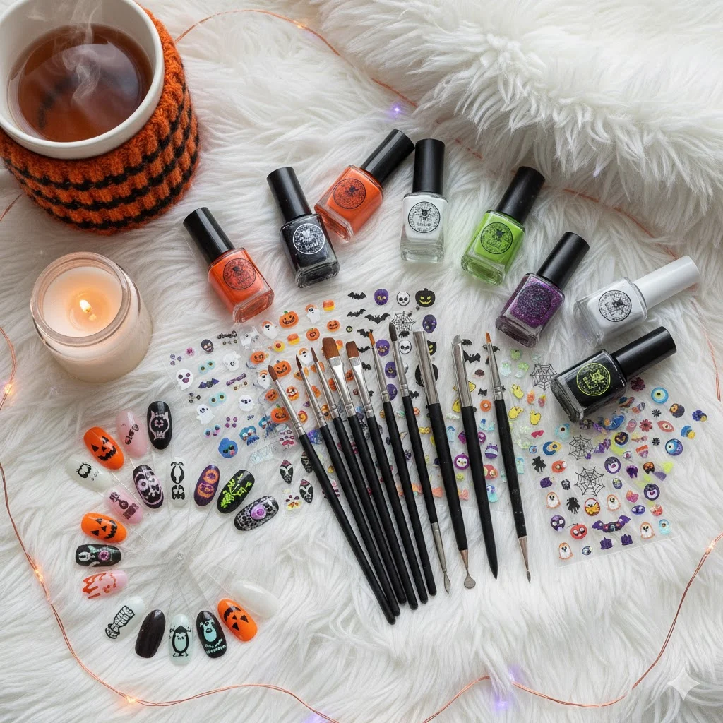 DIY Halloween Nails