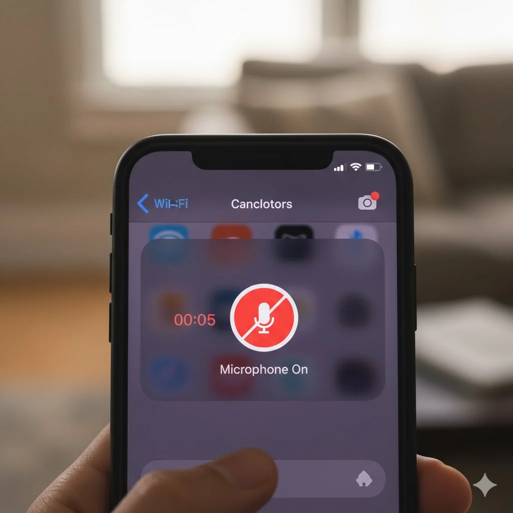 Enable microphone audio during iPhone screen recording