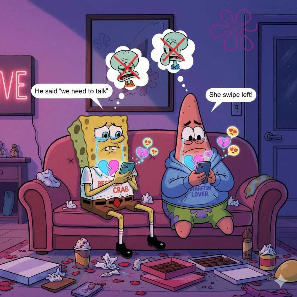 SpongeBob and Patrick