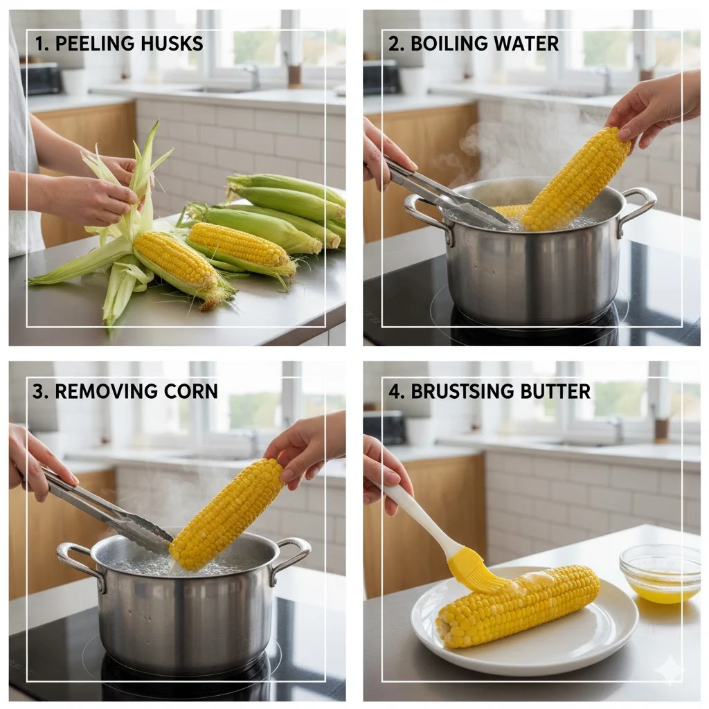 Step-by-Step: How to Boil Corn on the Cob Like a Pro