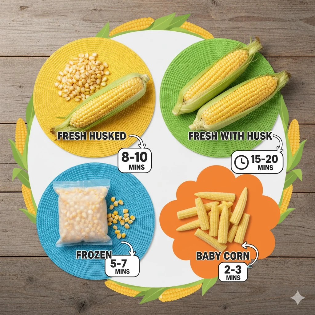 The Perfect Boiling Time (For Every Type of Corn)
