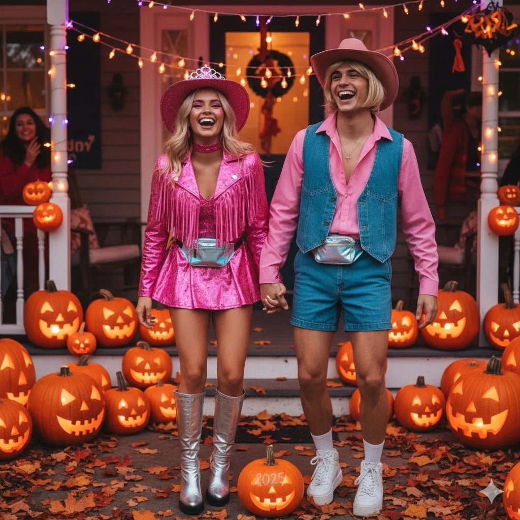 couple halloween costumes 2025, matching outfits, cute halloween looks