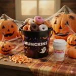 dunkin donuts halloween munchkins bucket