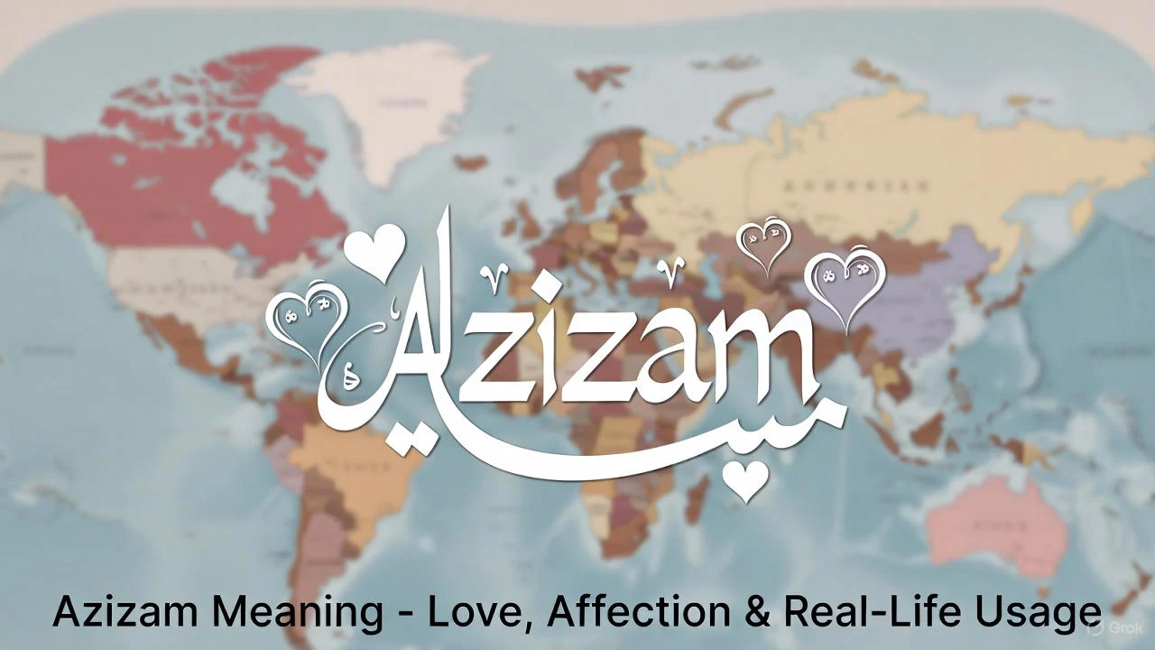 Azizam Meaning