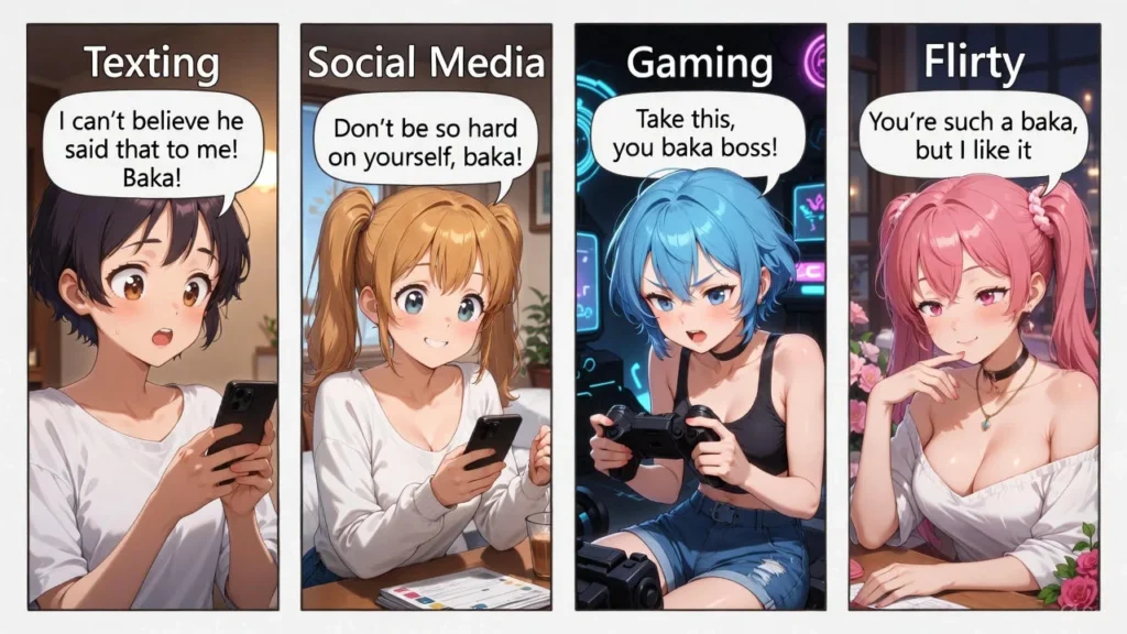 Baka Usage in Various Contexts