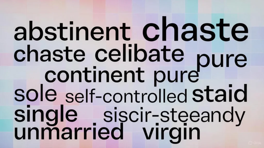 Celibate Alternatives & Synonyms