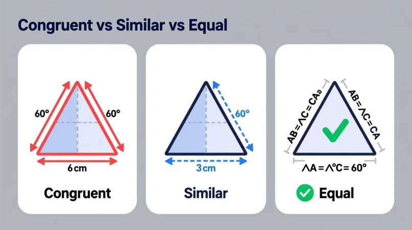 Congruent Comparison with Similar Concepts