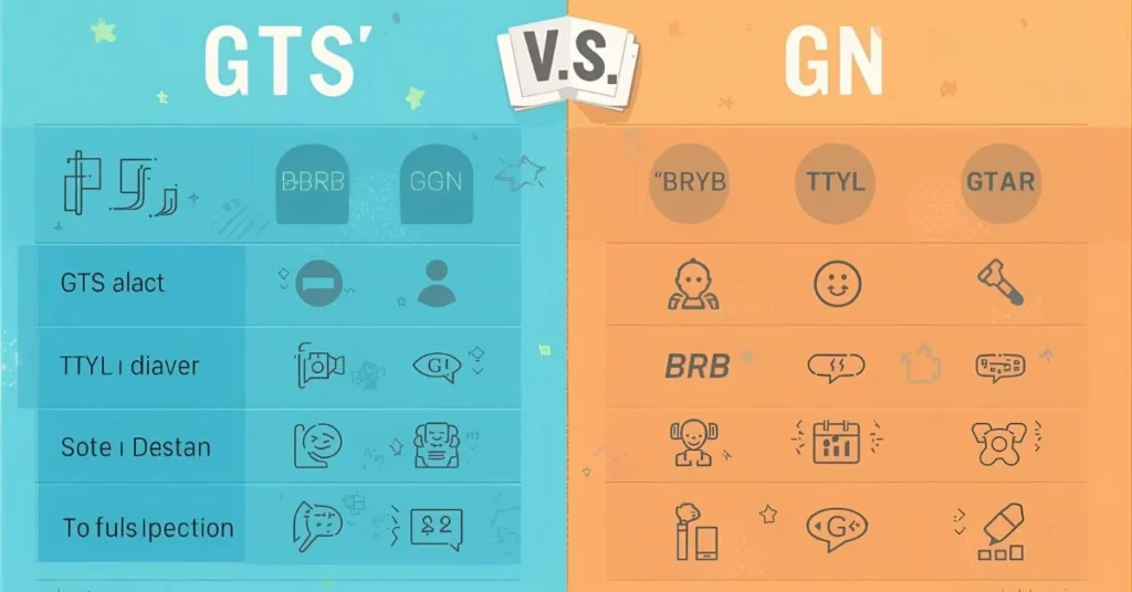 GTS Mean Similar Terms & Alternatives