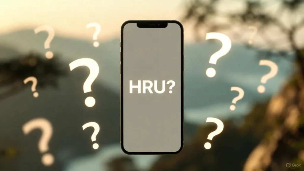 HRU Hidden or Alternative Meanings