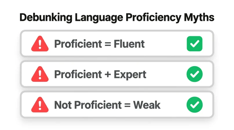 Proficient Common Misconceptions & Clarifications