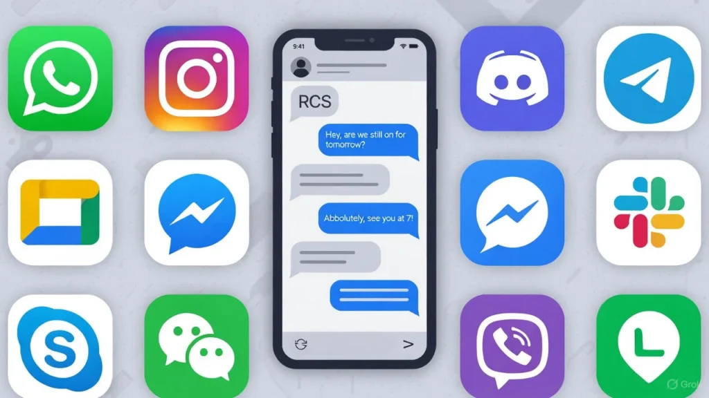 RCS Usage in Online Communities & Apps