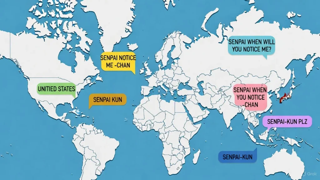 Senpai Regional & Cultural Differences