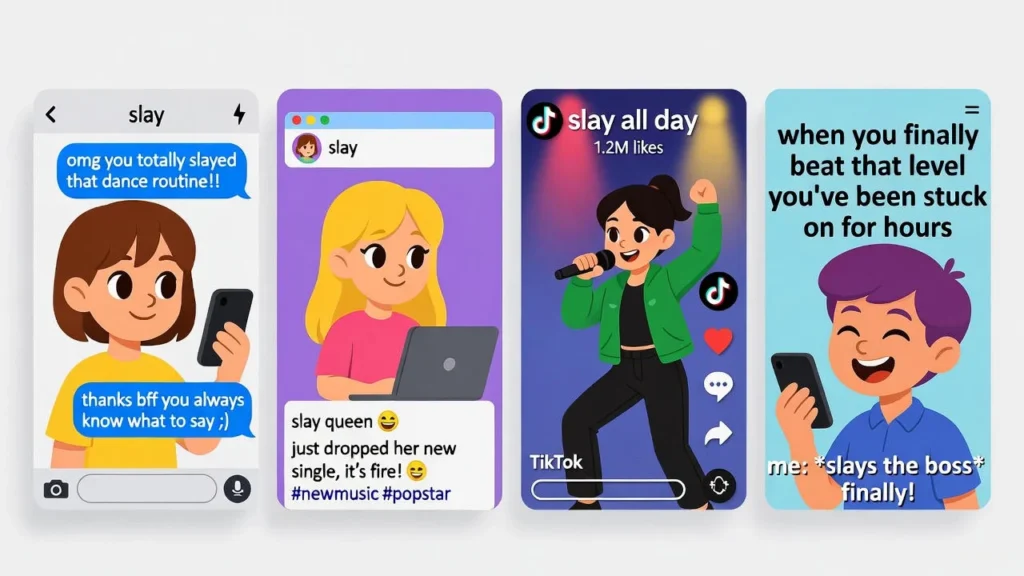 Slay Usage in Various Contexts