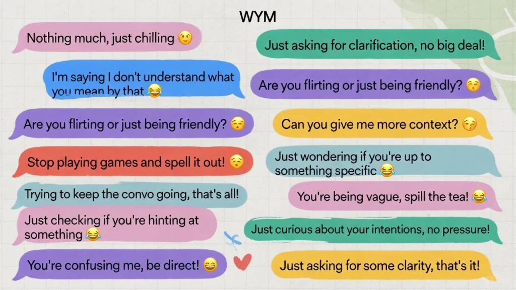 WYM How to Respond