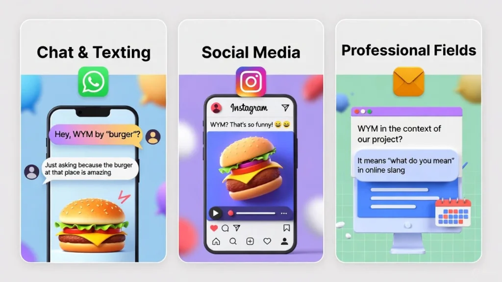 WYM Usage in Different Contexts